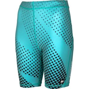 Legginsy krótkie do biegania damskie EXTREME HOBBY 1/3 HALFTONE. Zielone legginsy EXTREME HOBBY, bez wzorów, z dzianiny, krótkie. Za 159,00 zł.