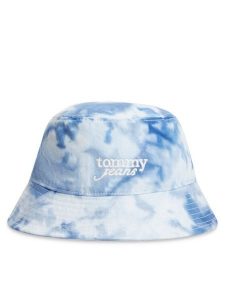 Tommy Jeans Kapelusz Bucket Tiedye AW0AW18834 Niebieski. Niebieskie kapelusze Tommy Jeans, bez wzorów, z bawełny. Za 229,99 zł.