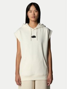 The North Face Bluza NF0A8BW2 Beżowy Relaxed Fit. Brązowe bluzy The North Face, l, bez wzorów, z bawełny, bez kaptura. Za 229,99 zł.