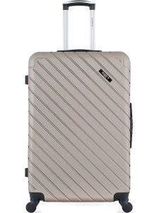 BlueStar Walizka "Cite" w kolorze beżowym - 47 x 75 x 29 cm rozmiar: onesize. Brązowe walizki BlueStar, bez wzorów, z materiału. Za 295,99 zł.