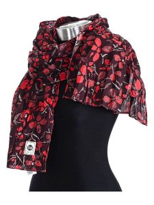 Buff Szal w kolorze czerwonym - 172 x 61 cm rozmiar: onesize. Czerwone szaliki Buff, bez wzorów, z wełny. Za 109,78 zł.