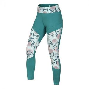 Legginsy wspinaczkowe damskie Ocun Rhea Leggings. Zielone legginsy Ocun, bez wzorów. Za 177,99 zł.