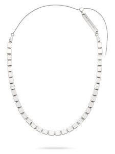 Liebeskind Posrebrzany naszyjnik - dł. 45 cm rozmiar: onesize. Szare naszyjniki Liebeskind, posrebrzane. Za 173,99 zł.