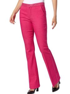 Heine Dżinsy - Flared fit - w kolorze różowym rozmiar: 36. Różowe jeansy Heine, bez wzorów. Za 130,99 zł.