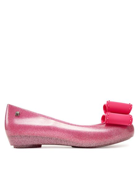Melissa Baleriny Melissa Ultragirl Classic Bow Ad 35965 Różowy. Czerwone balerinki Melissa, bez wzorów, z tworzywa sztucznego, bez obcasa, bez zapięcia. Za 199,99 zł.