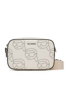 KARL LAGERFELD Torebka A2W30066 Biały. Białe listonoszki KARL LAGERFELD, bez wzorów, ze skóry, bez dodatków. Za 559,99 zł.