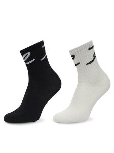 KARL LAGERFELD Skarpety długie A4W47017 Czarny. Czarne skarpetki KARL LAGERFELD, bez wzorów, z bawełny. Za 169,99 zł.