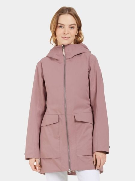 Didriksons Parka "Folka" w kolorze jasnoróżowym rozmiar: 42. Różowe płaszcze Didriksons, m, bez wzorów, bez kaptura. Za 434,95 zł.
