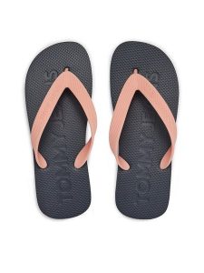 Tommy Jeans Japonki Tjw Logo Flip Flop EN0EN02447 Różowy. Czerwone klapki Tommy Jeans, bez wzorów, z jeansu, bez obcasa. Za 89,99 zł.