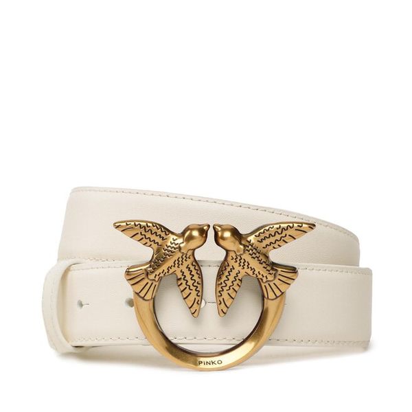 Pasek Damski PINKO. Białe paski Pinko, bez wzorów. Za 319,99 zł.