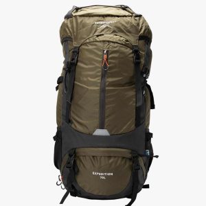 Plecak turystyczny hiking unisex Swedemount Expedition Backpack 70L. Zielone plecaki SWEDEMOUNT. W wyprzedaży za 372,00 zł.