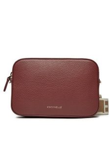 Coccinelle Torebka MN5 Tebe E5 MN5 55 I1 01 Bordowy. Czerwone listonoszki Coccinelle, bez wzorów, ze skóry, bez dodatków. Za 469,99 zł.