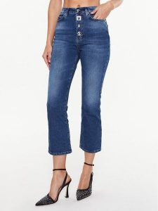 Pinko Jeansy 100115 A0FM Niebieski Bootcut Fit. Niebieskie jeansy Pinko, bez wzorów, z bawełny. Za 679,99 zł.