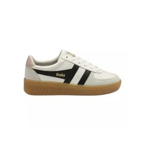 Baskets Femme Baskets Gola GRANDSLAM Blanc Blanc Gola. Białe buty sportowe Gola, bez wzorów, bez zapięcia. Za 468,00 zł.