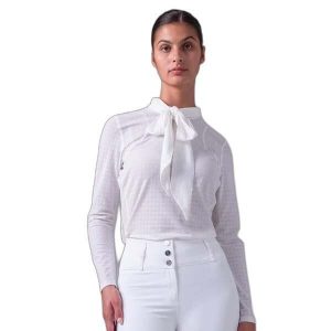 Kombinezon konkursowy z wiązaniem, z długim rękawem, damski PS of Sweden Delilah. Białe kombinezony PS OF SWEDEN, m, bez wzorów, eleganckie, bez kołnierzyka, bez ramiączek, długie. Za 436,50 zł.