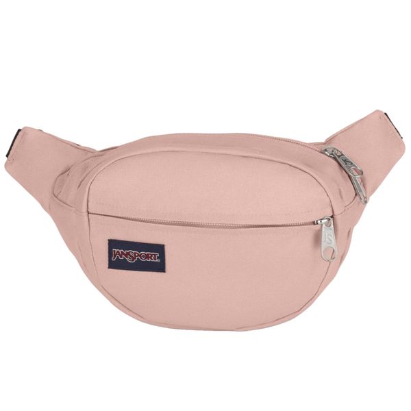 Torebka nerka sportowa damska Fifth Avenue Waist Bag pojemność 2,5 L. Czerwone nerki i saszetki Jansport, bez wzorów. Za 89,99 zł.