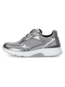 Gabor Sneakersy w kolorze srebrnym rozmiar: 38. Szare trampki Gabor, bez wzorów, bez zapięcia. Za 244,95 zł.