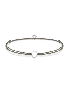 Thomas Sabo Bransoletka w kolorze szarym rozmiar: onesize. Szare bransoletki Thomas Sabo, srebrne. Za 73,95 zł.
