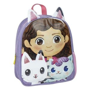 Plecak szkolny Gabby's Dollhouse 100 % poliester. Czerwone plecaki GABBY'S DOLLHOUSE. Za 84,30 zł.