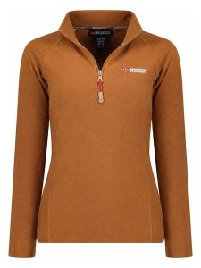 Geographical Norway Bluza polarowa w kolorze jasnobrązowym rozmiar: XXL. Brązowe bluzy Geographical Norway, xxl, bez wzorów, z polaru, bez kaptura. Za 54,45 zł.