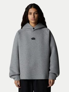 The North Face Bluza NF0A89C0 Szary Relaxed Fit. Szare bluzy The North Face, m, bez wzorów, z bawełny, bez kaptura. Za 279,99 zł.