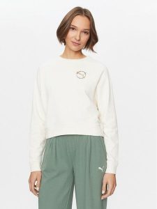 Puma Bluza Better Sportswear 676067 Écru Regular Fit. Bluzy Puma, l, bez wzorów, z bawełny, bez kaptura. Za 149,99 zł.