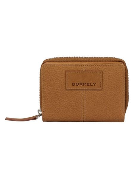 Burkely Skórzany portfel "Soft Skylar" w kolorze jasnobrązowym - 13 x 10 x 3,5 cm rozmiar: onesize. Brązowe portfele Burkely, bez wzorów, z materiału. Za 141,85 zł.