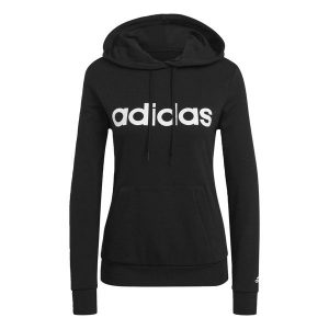 Bluza z Kapturem Essentials Logo Rozmiar L Czarny - GL0635. Białe bluzy ADIDAS, l, bez wzorów, z kapturem. Za 199,00 zł.