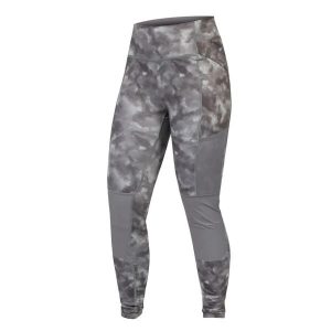 Damskie legginsy Endura SingleTrack. Szare legginsy ENDURA, bez wzorów, z nylonu. Za 229,99 zł.