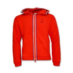 Bluza z kapturem Nike Kyrie Irving Full-Zip Hoodie. Czerwone bluzy Nike, bez wzorów, z kapturem. Za 224,00 zł.
