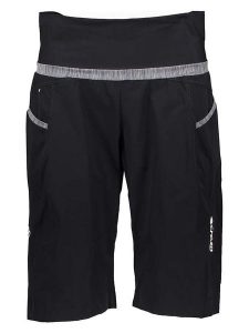 Crazy Szorty funkcyjne w kolorze czarno-szarym rozmiar: L. Czarne spodenki sportowe Crazy, l, bez wzorów, z materiału, z podwyższonym stanem, outdoorowe. Za 109,78 zł.