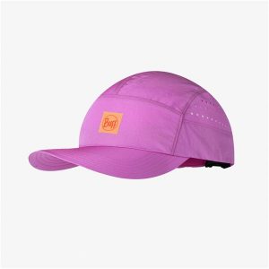Czapka z daszkiem BUFF SPEED CAP SOLID. Czerwone czapki Buff, bez wzorów, sportowe. Za 104,99 zł.