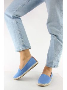 Sixth Sens Espadryle w kolorze niebieskim rozmiar: 38. Niebieskie espadryle Sixth Sens, bez wzorów, bez obcasa. Za 47,95 zł.