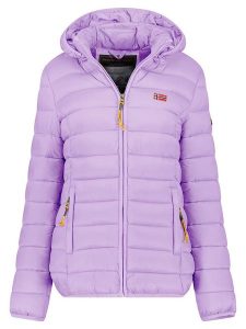 Geographical Norway Kurtka pikowana "Atikolor" w kolorze fioletowym rozmiar: XXL. Różowe kurtki Geographical Norway, xxl, bez wzorów, bez kaptura. Za 158,10 zł.