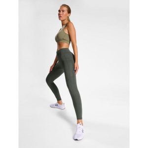 Damskie legginsy Newline Beat. Brązowe legginsy Newline, bez wzorów, z dresówki. Za 220,00 zł.