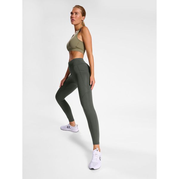 Damskie legginsy Newline Beat. Brązowe legginsy Newline, bez wzorów, z dresówki. Za 236,00 zł.