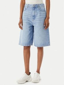 HUGO Bermudy Gelita 1 50557010 Niebieski jasny Relaxed Fit. Niebieskie szorty Hugo, bez wzorów, z bawełny. Za 549,99 zł.