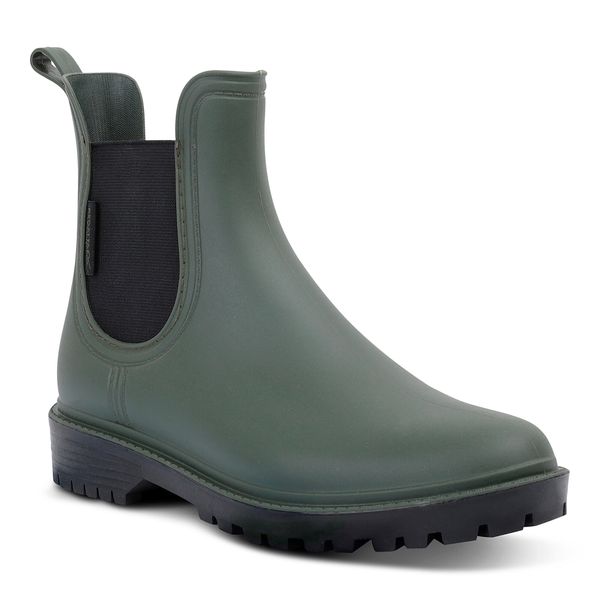 Buty Za Kostkę Damskie Lady Harriett II. Zielone kalosze Regatta, bez wzorów, za kostkę. Za 138,99 zł.