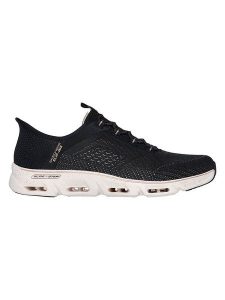 Skechers Sneakersy "Glide-Step Gratify - Pace" w kolorze czarnym rozmiar: 42. Czarne trampki Skechers, bez wzorów, z materiału, bez zapięcia. Za 282,99 zł.