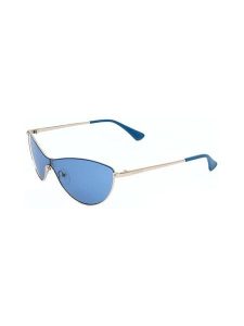 Guess Damskie okulary przeciwsłoneczne w kolorze srebrno-niebieskim rozmiar: onesize. Niebieskie okulary przeciwsłoneczne Guess. Za 149,95 zł.