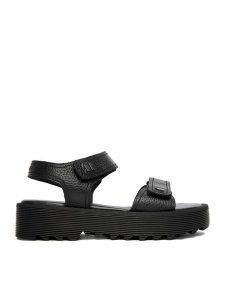 G-Star Raw Sandały CEO-WI16-AVA-04 Czarny. Czarne sandały G-Star Raw, bez wzorów, ze skóry, bez obcasa, na płaskiej podeszwie, bez zapięcia. Za 249,99 zł.