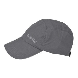 Odblaskowa Czapka Z Daszkiem Z Logo Sokato. Szare czapki Hi-tec, bez wzorów, z materiału. Za 51,99 zł.