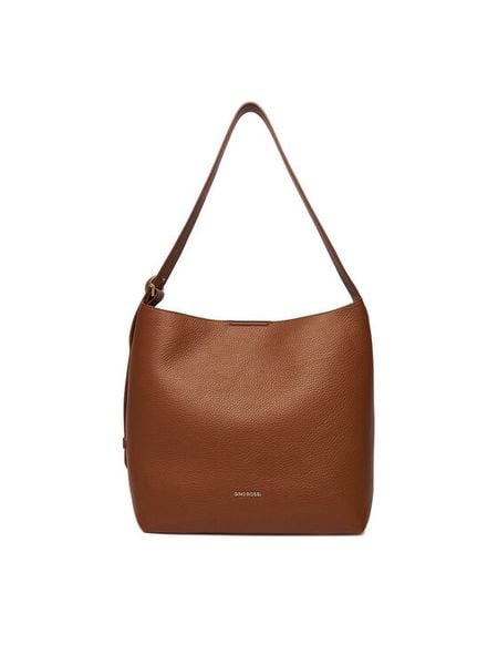 Gino Rossi Torebka C-THANA-KQ031 Brązowy. Brązowe torebki klasyczne Gino Rossi, bez wzorów, z materiału, bez dodatków. Za 299,99 zł.