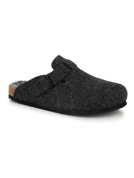 Kimberfeel Kapcie "Brett" w kolorze czarnym rozmiar: 39. Czarne kapcie Kimberfeel, bez wzorów, z materiału. Za 126,99 zł.