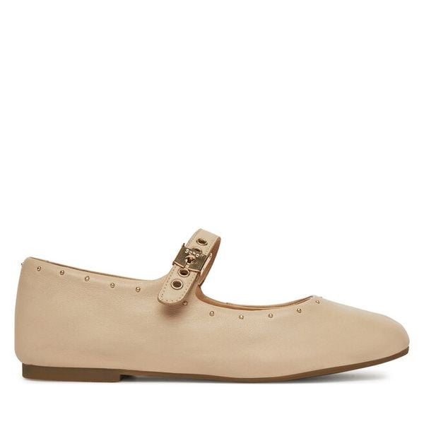 Baleriny Scholl. Brązowe balerinki Scholl, bez wzorów, bez obcasa, bez zapięcia. Za 309,99 zł.