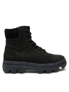 G-Star Raw Botki Noxer Boot Mid W D26648 Czarny. Czarne botki G-Star Raw, bez wzorów, ze skóry, bez obcasa, na płaskiej podeszwie, bez zapięcia. Za 589,99 zł.