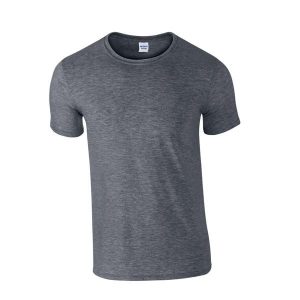 Koszulka Softstyle Dla Dorosłych Unisex. Szare bluzki GILDAN, xl, bez wzorów, sportowe, bez kołnierzyka, bez ramiączek. Za 34,99 zł.