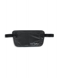Saszetka Tatonka Skin Document Belt - black. Czarne nerki i saszetki Tatonka, bez wzorów, z nylonu. Za 66,99 zł.