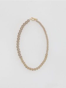 Naszyjnik z kuleczkami - brązowy. Brązowe naszyjniki Reserved. Za 69,99 zł.