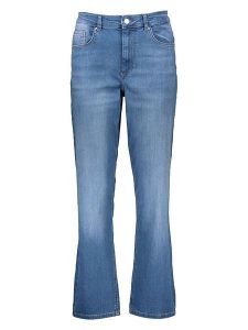 ONLY Dżinsy - Regular fit - w kolorze niebieskim rozmiar: 42/L32. Niebieskie jeansy ONLY, z aplikacjami, z bawełny, z podwyższonym stanem. Za 158,10 zł.